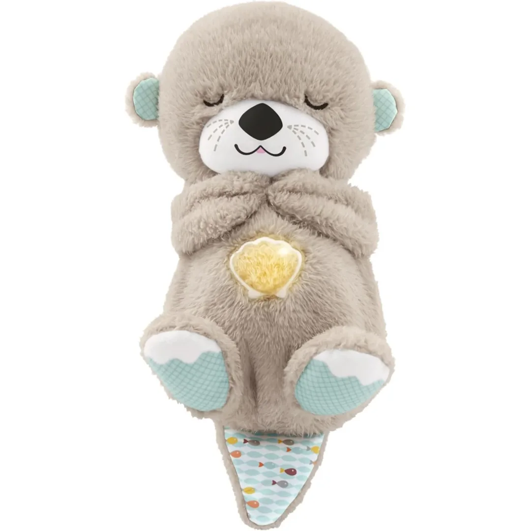 Nutria Dormilona – Peluche con Respiración y Música para Dormir al Bebé — color Gris — foto 3